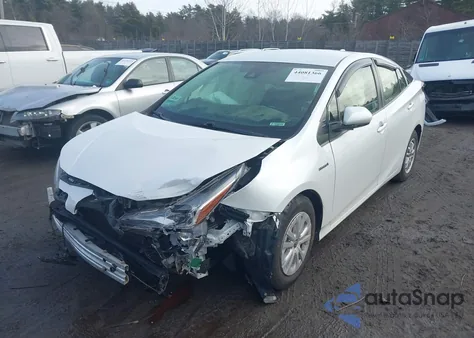 2021 Toyota Prius L Eco from USA, damaged, VIN JTDKAMFUXM3151813